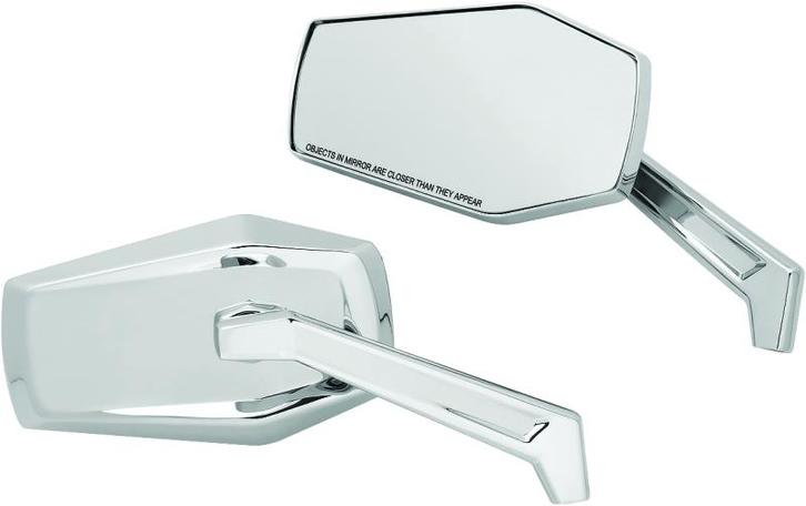 Kuryakyn Hex Mirrors Chrome - 5918, Auto diversen, Tuning en Styling, Ophalen of Verzenden
