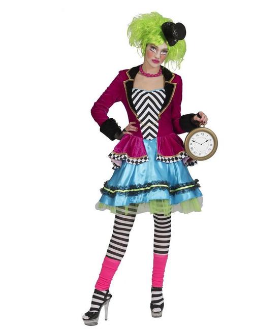 Wicked Mad Hatter Jurk Dames, Kleding | Dames, Carnavalskleding en Feestkleding, Nieuw, Ophalen of Verzenden