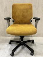 Refurbished Bureaustoel Geel Haworth Comforto 77 NPR 1813, Huis en Inrichting, Bureaustoelen, Verzenden, Geel, Zo goed als nieuw