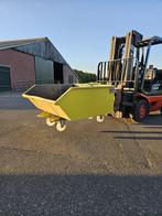 Kiepbak kantelbak spanenbak heftruck 700 liter, Voorzetapparatuur