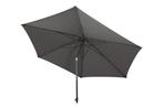 4-Seasons stokparasol Oasis 300 cm - Antraciet, Tuin en Terras, Verzenden, Nieuw, Stokparasol, Kantelbaar