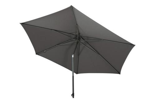 4-Seasons stokparasol Oasis 300 cm - Antraciet, Tuin en Terras, Parasols, Stokparasol, Nieuw, Kantelbaar, Verzenden