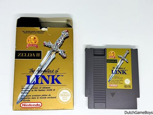 Nintendo Nes - Zelda II - The Adventures of Link - FAH - Cla, Spelcomputers en Games, Games | Nintendo NES, Gebruikt, Verzenden