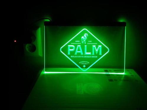 Palm neon bord lamp LED cafe verlichting reclame lichtbak, Huis en Inrichting, Lampen | Overige, Nieuw, Verzenden