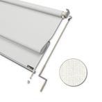 Rolgordijn voor buiten 0,98x2,40m (BxH) Artic White, Nieuw