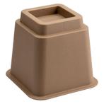 Bedverhogers / Meubelverhogers 13 cm - BRUIN, Diversen, Verpleegmiddelen, Ophalen of Verzenden, Nieuw