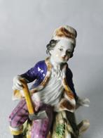 Beeldje, Antica statuetta di Capodimonte in porcellana -, Antiek en Kunst