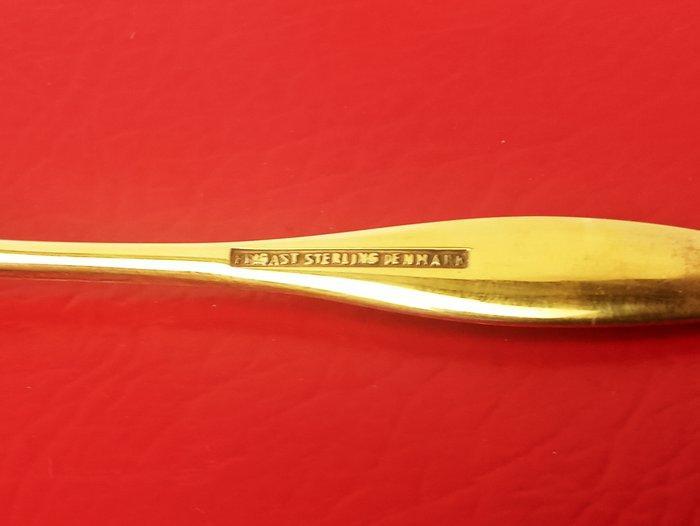 Frigast - Lepel (6) - .925 zilver - Zilveren lepels met, Antiek en Kunst, Antiek | Goud en Zilver