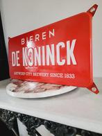 De Koninck Bier, Emaille Reclamebord - Reclamebord - Emaille, Antiek en Kunst