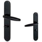 Zwart deurbeslag in neutraal design, Sofia serie, Doe-het-zelf en Verbouw, Hang- en Sluitwerk, Ophalen of Verzenden, Nieuw, Overige materialen