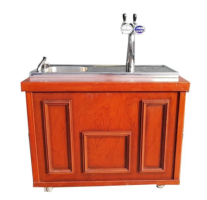 Te huur: Mobiele houten biertap, Zakelijke goederen, Horeca | Overige, Ophalen of Verzenden