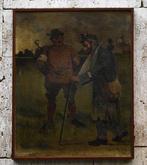 Alfred Lakos (1870-1961) - Il ferito e lassistente