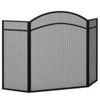 TRUUSK Opvouwbaar Haardveiligheidshek - 3 Panelen - Kachelbe, Verzenden, Nieuw