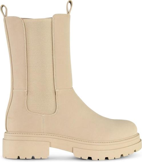 POSH by Poelman - Maat 39 - CHELLY Chelsea Laarzen - Beige, Kleding | Dames, Schoenen, Verzenden