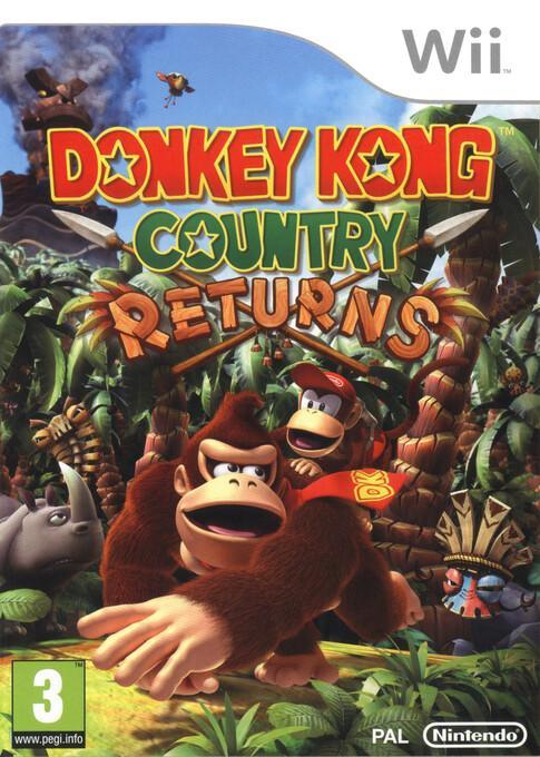 Donkey Kong Country Returns (German) [Wii], Spelcomputers en Games, Games | Nintendo Wii, Zo goed als nieuw, Ophalen of Verzenden