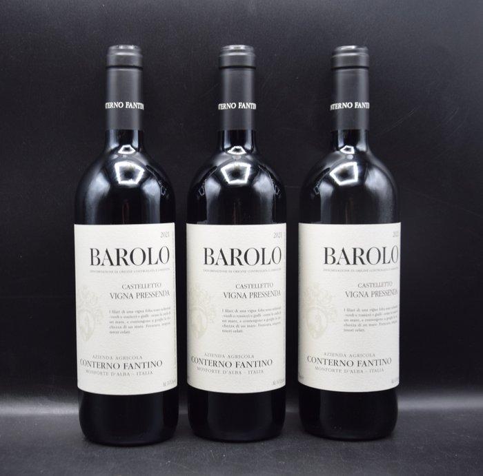 2021 Conterno Fantino, Castelletto - Vigna Pressenda -, Verzamelen, Wijnen