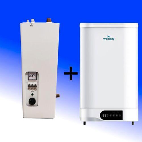 Elektrische CV ketel SB 9kW met Wesen ECO PLUS 80 liter, Doe-het-zelf en Verbouw, Geisers en Boilers, Verzenden