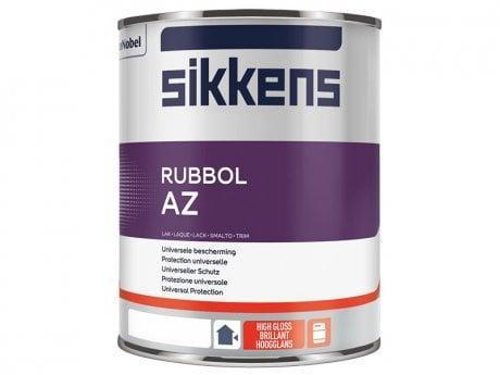Sikkens Rubbol AZ - +/- 8019 Grijsbruin - 2,5 liter, Doe-het-zelf en Verbouw, Verf, Beits en Lak, Verf, Bruin, Nieuw, Minder dan 5 liter