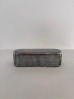 Tabaksdoos - .925 zilver - Vermeil lavorato a niello, Antiek en Kunst