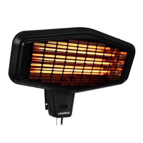 Heater Amiata 2200W – Muur montage – Quartz element | 3, Doe-het-zelf en Verbouw, Gereedschap | Overige machines, Nieuw, Verzenden