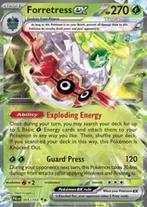 Forretress EX 005/193 Paldea Evolved, Hobby en Vrije tijd, Verzamelkaartspellen | Pokémon, Ophalen of Verzenden, Nieuw, Losse kaart