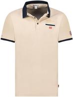 Geographical Norway Expedition Katoen Polo Shirt Kara Beige, Verzenden, Nieuw, Beige