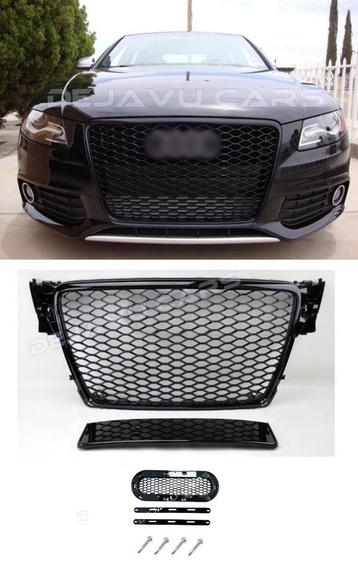 RS4 Look Front Grill bumper voor Audi A4 B8 / S4 / S line