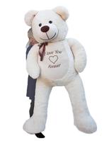 Enorme knuffelbeer 165cm - Crème wit met I LOVE YOU - P.., Kinderen en Baby's, Speelgoed | Knuffels en Pluche, Ophalen of Verzenden