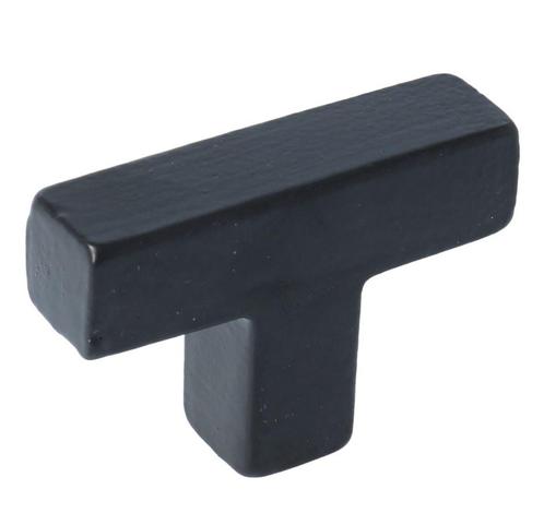 T-Greep Recht IJzer zwart 54 mm, Doe-het-zelf en Verbouw, Hang- en Sluitwerk, Verzenden