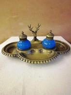 B. Henneberg/ALW - Inktpot - Verzilverd, Messing, Antiek en Kunst