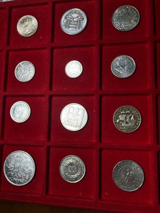 Brazilië, Fiji, Frankrijk, Monaco, Nederland, Polen,, Postzegels en Munten, Munten | Europa | Niet-Euromunten