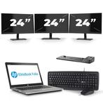 HP EliteBook Folio 9470m - Intel Core i5-3e Generatie - 14 i, Verzenden, Zo goed als nieuw
