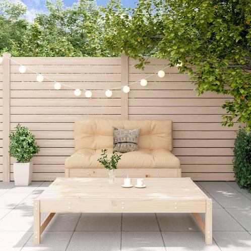 vidaXL 2-delige Loungeset massief grenenhout, Tuin en Terras, Tuinsets en Loungesets, Loungeset, Nieuw, 2 zitplaatsen, Verzenden