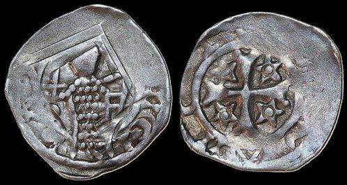 1202-1256 Kaernten St Veit Bernhard Ii Pfennig Nd Cna Cb 17, Postzegels en Munten, Munten | Europa | Niet-Euromunten, Verzenden