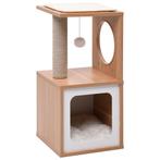 vidaXL Kattenkrabpaal met sisal krabmat 60 cm, Dieren en Toebehoren, Katten-accessoires, Verzenden, Nieuw
