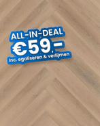 Plak pvc Visgraat licht eiken |  Belakos Palazzo Visgraat XL, Huis en Inrichting, Stoffering | Vloerbedekking, Ophalen, Nieuw