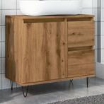 vidaXL Badkamerkast 65x33x60 cm bewerkt hout artisanaal, Verzenden, Nieuw, Minder dan 100 cm