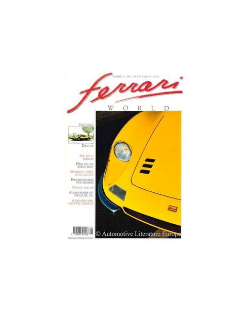 1991 FERRARI WORLD MAGAZINE 12 ENGELS, Boeken, Auto's | Folders en Tijdschriften, Ferrari