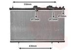 RADIATOR VOOR CITROEN C5 RD/TD 2008-2017 1330P7, Auto-onderdelen, Airco en Verwarming, Ophalen of Verzenden, Nieuw