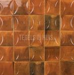 Wandtegel hanoi cognac decor 10x10 wandtegel tegeloutlet, Doe-het-zelf en Verbouw, Tegels, Nieuw, Wandtegels, Keramiek, Ophalen of Verzenden