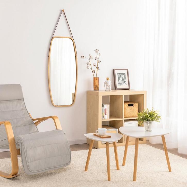 2dekans | Set van 2 kleine tafels met planken, salontafel,, Huis en Inrichting, Tafels | Salontafels, Zo goed als nieuw, Ophalen of Verzenden