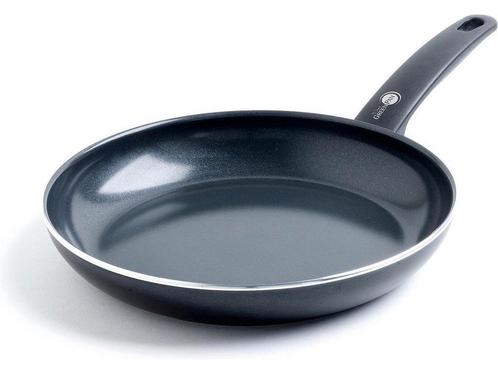 GreenPan Cambridge koekenpan 26cm - zwart - inductie -, Huis en Inrichting, Woonaccessoires | Overige, Zo goed als nieuw, Verzenden