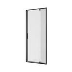 Douchedeur Allibert Laja 1 zwaaideur 87-100 x 200 cm Zwart, Ophalen of Verzenden, Nieuw, Douche