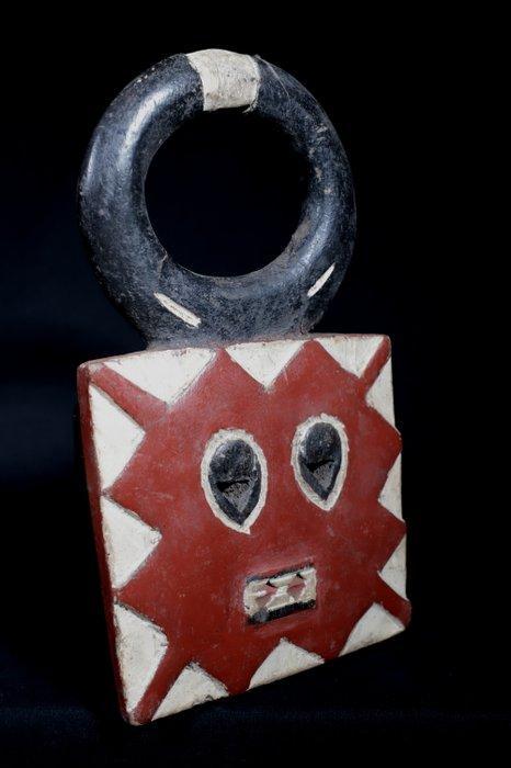 Tribaal masker - Baule Goli paspoortmasker - 28 cm -, Antiek en Kunst, Kunst | Niet-Westerse kunst