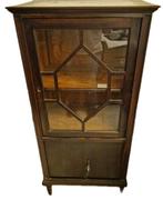 Vitrinekast - Hout, Glas