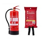 Schuimblusser en blusdeken pakket, Verzenden, Nieuw