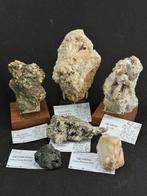 Lotto Mineralen van de Italiaanse Alpen - KWARTSKWARTS,