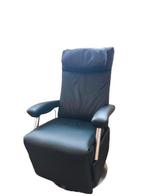 Zo goed als nieuwe Fitform 614 Sta- op stoel in zwart leder, Huis en Inrichting, Fauteuils, Nieuw, Minder dan 75 cm, Leer, 50 tot 75 cm