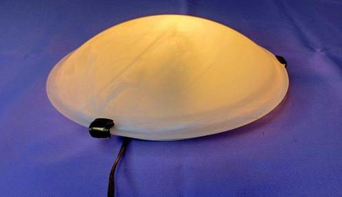 WGR - Plafondlamp - Unknown - Glas - albast, Antiek en Kunst, Curiosa en Brocante