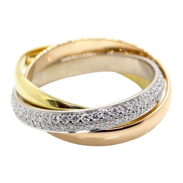 Cartier - Ring - Trinity - 18 karaat Geel goud, Roségoud,, Sieraden, Tassen en Uiterlijk, Ringen